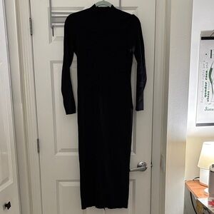 Kindred Bravely Elegant Black Long Sleeve Dress